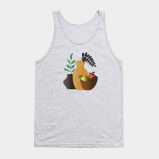 Boho Pots and Fruit Tank Top